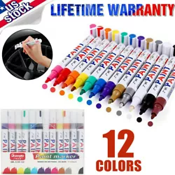 Marker Paint Pen,Suitable for all types of tires and Comfortably to use. -This paint marker pen is a must item for car...