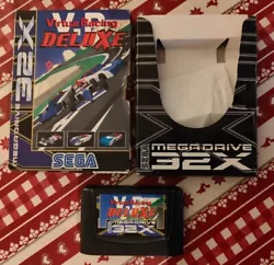 SEGA Mega Drive 32 X : Virtua Racing DELUXE  PAL - EUR  En boîte + jeu.  Cartouche en excellent état, jeu testé et...