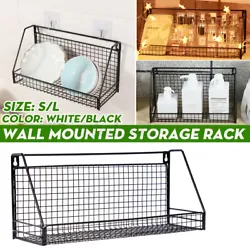 Wall-mounted bathroom and kitchen storage racks and sundries racks. Model Number: F83126. Detail Image. L:...