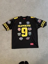 Supreme Championships football jersey size large 