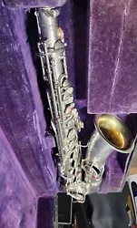 Made in 1922. A wonderful part of history that is fully refurbished and ready to play. Cs are larger than an alto and...
