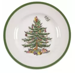 Spode Christmas Tree Bread and Butter Plate 6.5