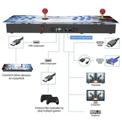 pandora box arcade games console.10000 In 1 retro box bartop arcade cabinetArcade S812 12 cores consolas de video...