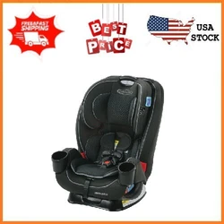 The Graco TrioGrow SnugLock 3-in-1 Car Seat installs in less than one minute using vehicle seat belt or LATCH. With...