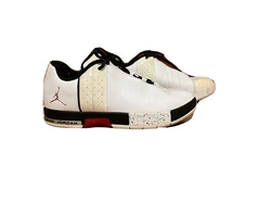 Nike Air Jordan 2 Retro Low White/Red/Black Men’s Size 6.5 Y.  What you see is what you get..