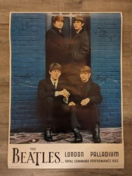 It does have pin pricks on the corners where it was hung.