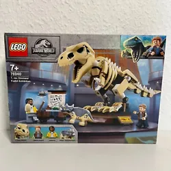 LEGO® Jurassic World 76940 Squelette de T.Rex dans lexposition de fossiles Lensemble est neuf et dans son emballage...