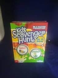 Kids Scavenger Hunt - Active Game Indoors or Outdoors - New sealed box- Ages 6+.  Box 14