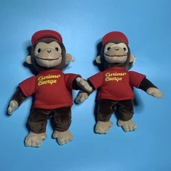 Gund Curious George Monkey With Red Hat Plush Stuffed Animal Red Shirt 16