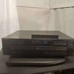 Features: Linear Converter, Digital Servo, Carousel Changer. Cd Changer Capacity: 5. Model: Compact Disc Player. Works...
