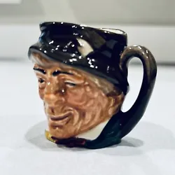 Vintage ROYAL DOULTON “Paddy” Collector Character Jug- Excellent condition - 2 1/4 inches tall; shot glass size-...