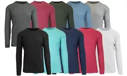 Great For Layering. Soft-Knit Thermal Shirts. Regular fit - use size chart for sizing. Stay Warm During Winter. Machine...