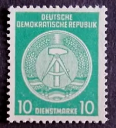 ALLEMAGNE - DDR - TIMBRE DE SERVICE - 1956 - YT N°30 - NEUF .