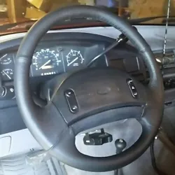 1992 to 1997 FORD BRONCO F150 F250 F350 Powerstoke Original Leather Steering wheel kit. Custom Steering wheels has the...