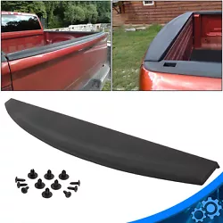 Durable spoiler protects tailgate and has a stylish factory new look;. Strong automotive grade adhesive strip (also...