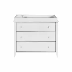 Versatile in design and function, the Sprout 3-drawer Changer Dresser seamlessly moves from the nursery to a big kid...