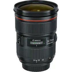 Canon Ef24-70mm F2.8l Ii Usm Lens ensures great photographs when zooming in. Lens features Maximum Focal Length of 70...