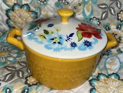 Pioneer Woman Spring Bouquet 14.4 oz Mini Casserole/Baking DishGently used. Wide 7” with handlesTall 2.5”