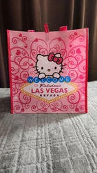 Las Vegas Hello Kitty Reusable Bag.  Free shipping, free gift with purchase.