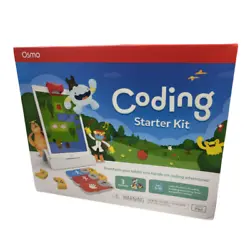 Osmo Coding Starter Kit for iPad 3 Learning Games Stem Toy.