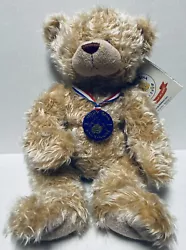 Build a Bear Centennial Collectibears 2002 Bear Push Stuffed Toy w/ tags.