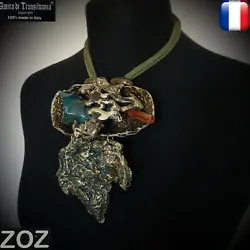 Véritable collier pendentif médaillon chanceux amour idole amulette talisman. Un talisman est une petite ?. Taille du...