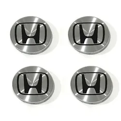 Remove wheels and pop out original center cap from the inside of the rim. Type: Wheel Center Cap. Emblem Type: Honda....