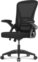 【 Ergonomic Computer Chair】- Our office Chair adopts ergonomically designed S-shaped backrest and lumbar support,...