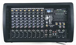 3-band equalizer on each channel and 7-band graphic equalizer on the main. 4500Watt s Professional 8 Channel Powered...