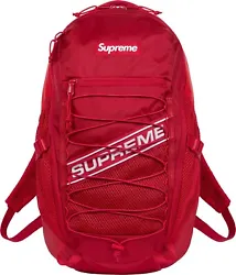 Supreme Backpack Red FW23 Reflective Water Resistant Ripstop Padded Back Panel Brand new with tags. 100% authentic...