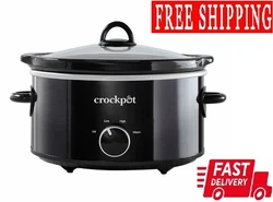 This Crock-Pot Manual Slow Cooker cooks on high or low settings depending on how the food needs to cook. With these...