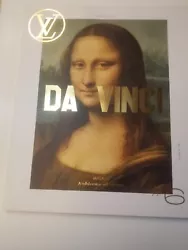 LOUIS VUITTON Catalog 2017 Magazine Book Supreme Da Vinci very rare. Excellent condition.