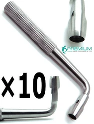 Dental Tissue Punch 6mm (Offset/Curved) Dental punch has a slight cavity at the end so that the tooth to be driven will...