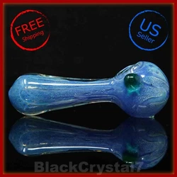 Spoon Smoking Bowl Glass Pipe. This product is for Tobacco use only. The pipes will be wrapped in a bubble wrap and...