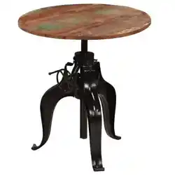 Cette table de bar en bois sera un excellent supplément à la décoration de votre cuisine ou salle à manger. La...