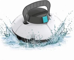 What You Get: Aiper Robotic Pool Cleaner, 220V Power Adapter, Flipper, Retrieving Hook, 2 Bottom Scraper, 2 Screws....