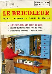 Mécanique populaire - Le Bricoleur n°35 - 154 pages.