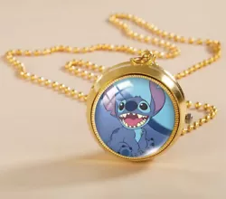 Disney Stitch Pocket Watch. --picture spins! Browse exclusive collection of wide variety of magical Disney gifts &...