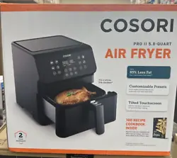COSORI Pro II Air Fryer Oven Combo, 5.8QT Max Xl Large Cooker Black (CP358-AF). COSORI COOKBOOK INCLUDED: Be inspired...