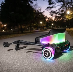 Jetson Remix Hoverboard Go-Kart Combo. Not only do you get to experience all the thrill of go-kart riding, but you are...