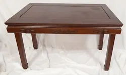 This beautiful table has great grain and reddish brown color. It is a 20th century table that would make a great dining...