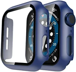 TAURI 2 Pièces Protection Écran de Coque pour Apple Watch 44mm Serie 6 5 4 Se Pr. Évitez les collisions dans la vie...