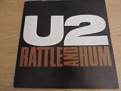 Contains: cardboard box with U2 Rattle & Hum logo containing : regular LP edition ONLY. IT DONT CONTAINS THE SHEET...