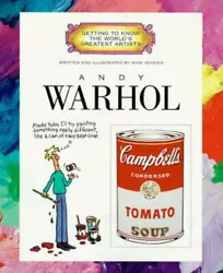 EX-LIBRARY COPY WITH TYPICAL LIBRARY MARKINGS Andy Warhol (Getting to Know the Worlds Greatest Artists).