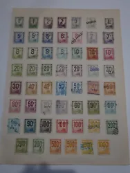 On retrouve 55 timbres obliteres. Bonne cote. Voici un joli lot de timbres de France.