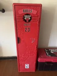 Vintage Suncast 1996 Chicago Bulls Basketball Locker Storage Jordan 23. Condition is Used. Shipped with USPS Priority...