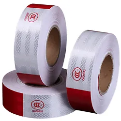High Visibility 100% Waterproof 100% Wash Resistance: Reflective Material amazing effect Ultra High Reflective Tape,...