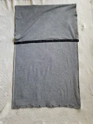 LULULEMON grey snap shawl, scarf, nursing coverup   pre owned very good condition..  no stains ......see photographs