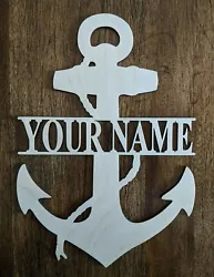 Lightweight and easy to hang. Each letter is laser cut and lightly sanded. Paint them, stain them, add your own hanger...