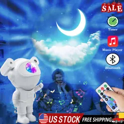 【Projection Angle Adjustable】 -- The star nebula night light starry projector is designed to look like an...
